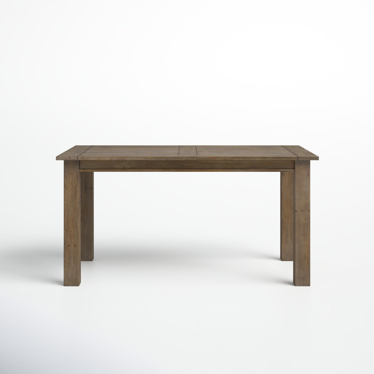 Montauk pine solid on sale wood dining table